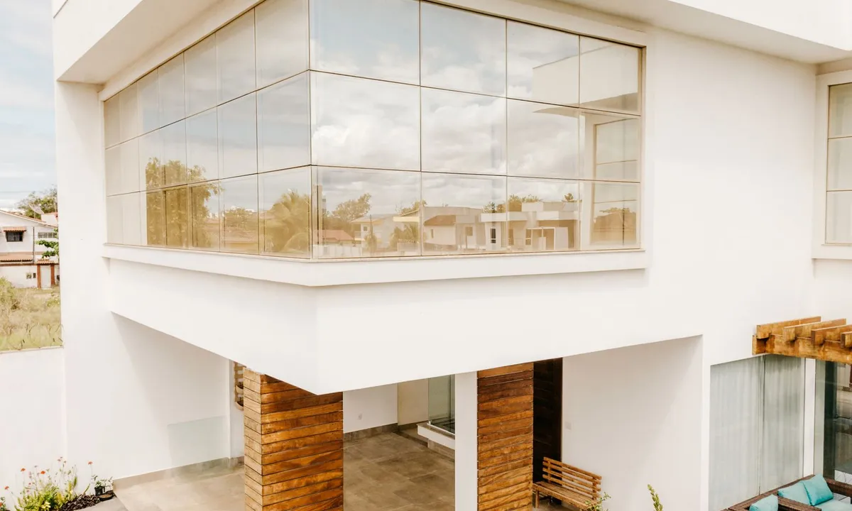 Arquitectura de una vivienda contemporánea, como referencia de planificación